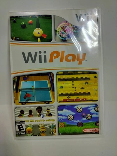 Wii Play  (Nintendo Wii, 2007) Wii Brand New  y-fold