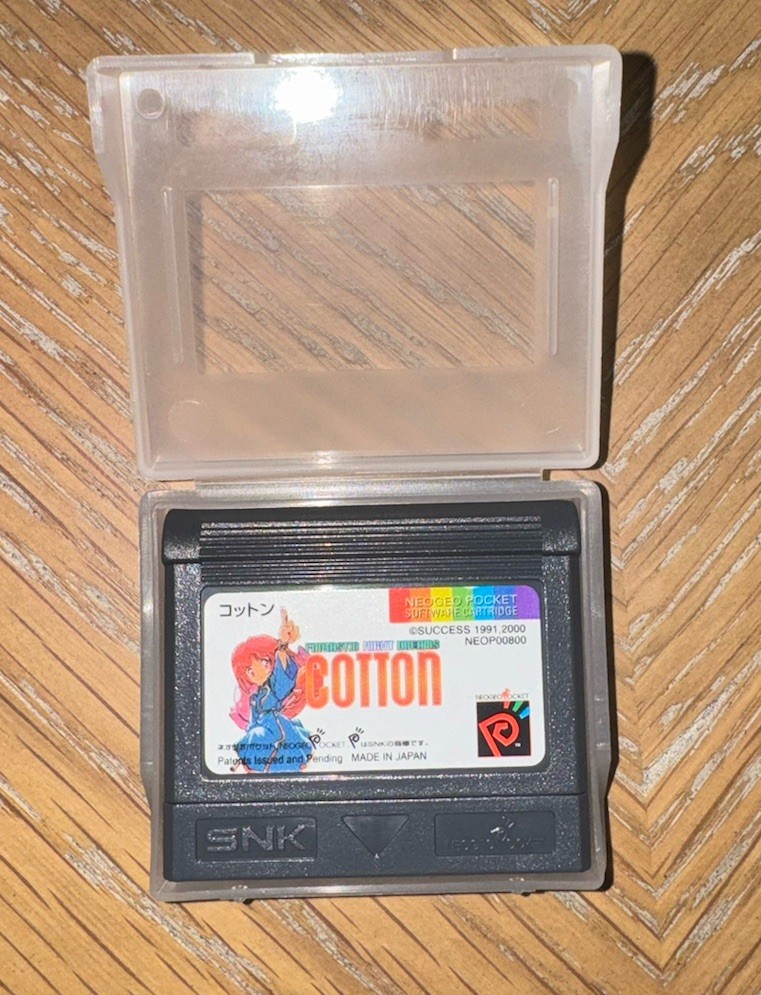 Cotton Fantastic Night Dreams Japan Neo Geo Pocket Color Game