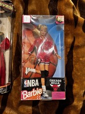Barbie Chicago Bulls Cheerleader African American NBA Mattel NRFB