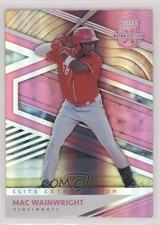 2020 Panini Elite Extra Edition Pink Mac Wainwright #120 1s8