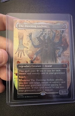 The Dawning Archaic (Borderless) Secrets of Strixhaven Foil