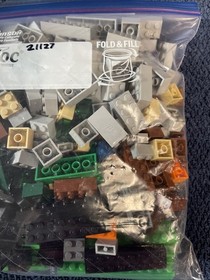 LEGO Minecraft 21127 The Fortress 100% Complete With 2/5 Instructions Good Shape