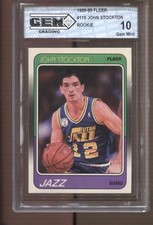 John Stockton Rookie Cards and Autographed Memorabilia Guide 18