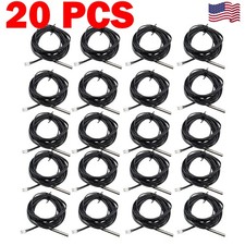 20PCS 1m NTC Thermistor Temperature Sensor 10K 1% 3950 Waterproof Probe Cable