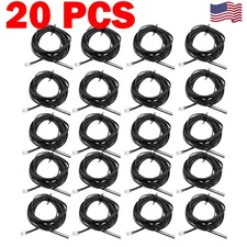 20PCS 1m NTC Thermistor Temperature Sensor 10K 1% 3950 Waterproof Probe Cable