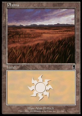 Plains (331)~331/350~MP~(ODY) - Odyssey~MTG