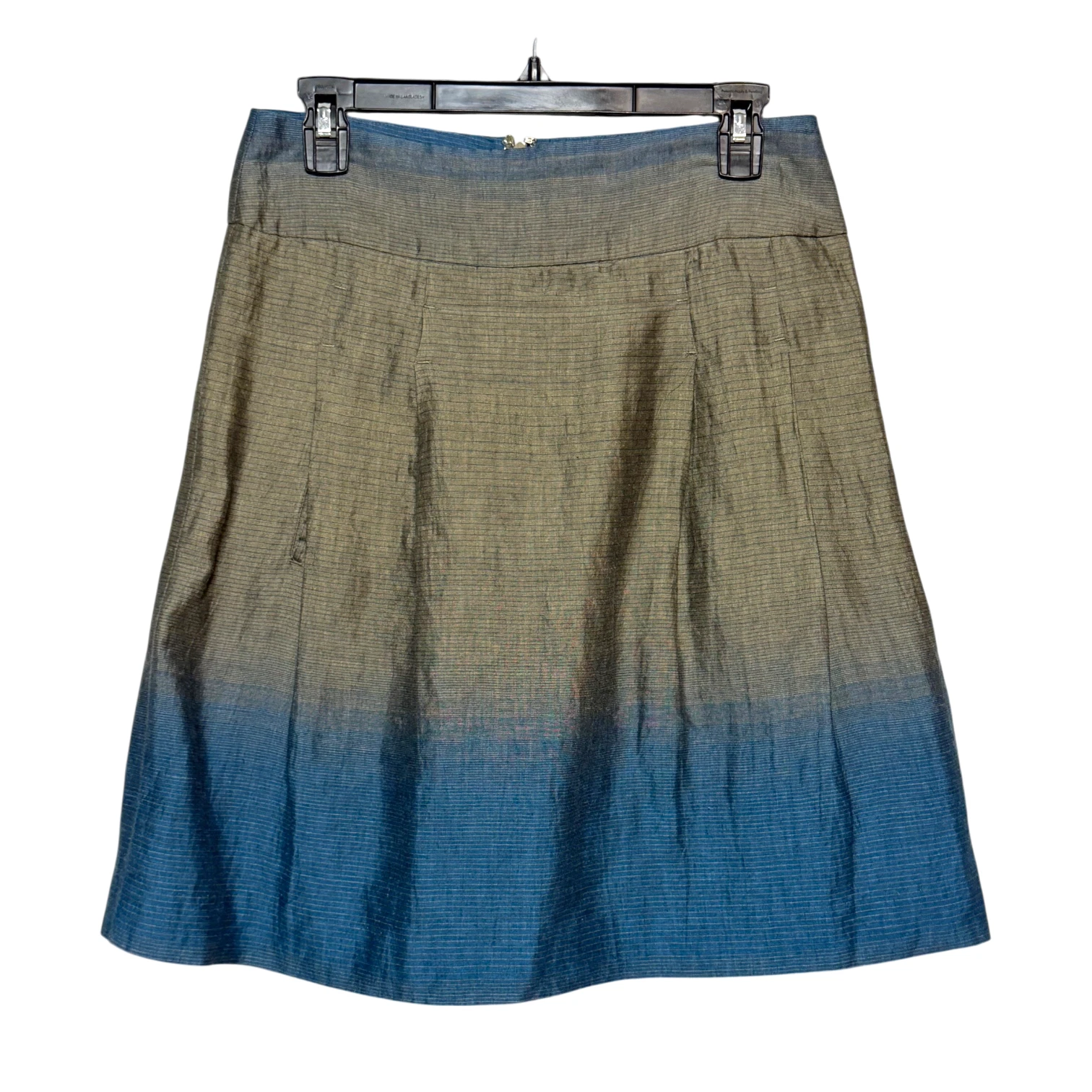 Vince Scandinavian Ombre Linen Skirt Womens Size 4 Quiet Luxury Minimalist Chic