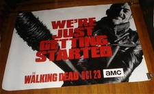 AMC THE WALKING DEAD SEASON 7 5FT SUBWAY POSTER NEGAN TWD