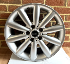 MINI F55 F56 F57 17" LA Wheel Cosmos 10 Spoke 499 Silver Alloy Rim Wheel 6855108