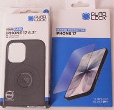 NEW Quad Lock Mag Case iPhone 17 Tempered Glass Screen protector