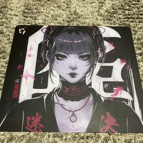 GLSSWRKS Akari Premium Glass Mousepad Japan Limited Serial 186 Gaming - 第 1/1 張圖片