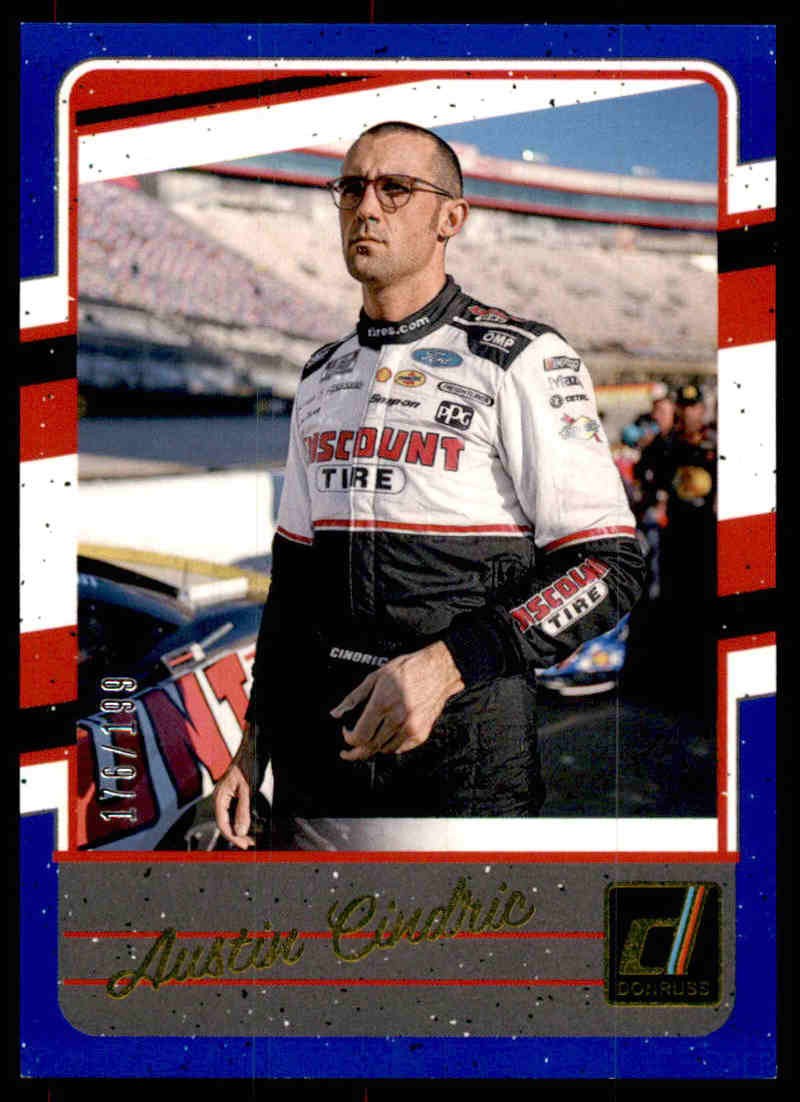 2026 Donruss #147 Austin Cindric #/199 Blue