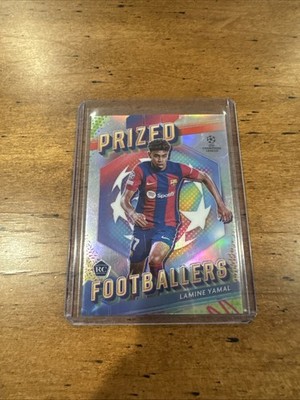 2023-24 Topps Finest UCC Lamine Yamal Prized Footballers RC 1
