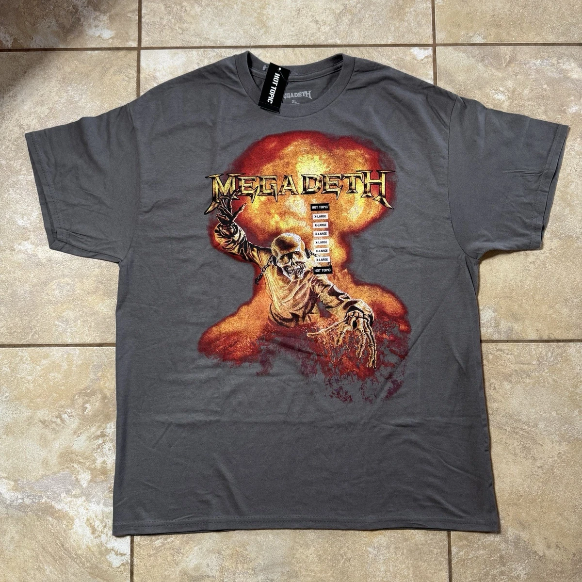Preços baixos em Camisetas Megadeth para Homens | eBay