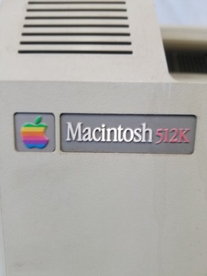 Apple Macintosh 512K Model: M0001 W 512K / Unit Only | eBay