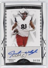 2022 Leaf Trinity Silver 54/99 Josh Whyle #BA-JW1 Auto 11pj