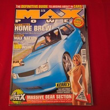 Max Power Magazine December 2004 (1269) 200mph Skyline R34 Ice-Cold 206 Tuning