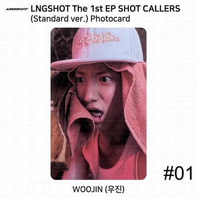 LNGSHOT The 1st EP Shot Callers Standard ver. Photocard KPOP K-POP
