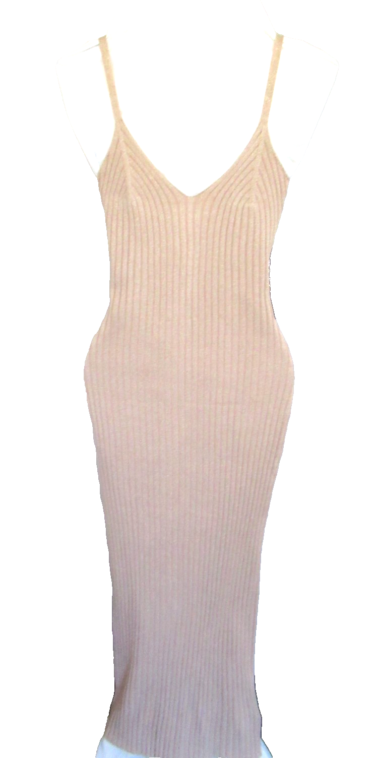 Madden Girl, Women's Gold Metallic Sweater Knit Dress, NWT, Size Small