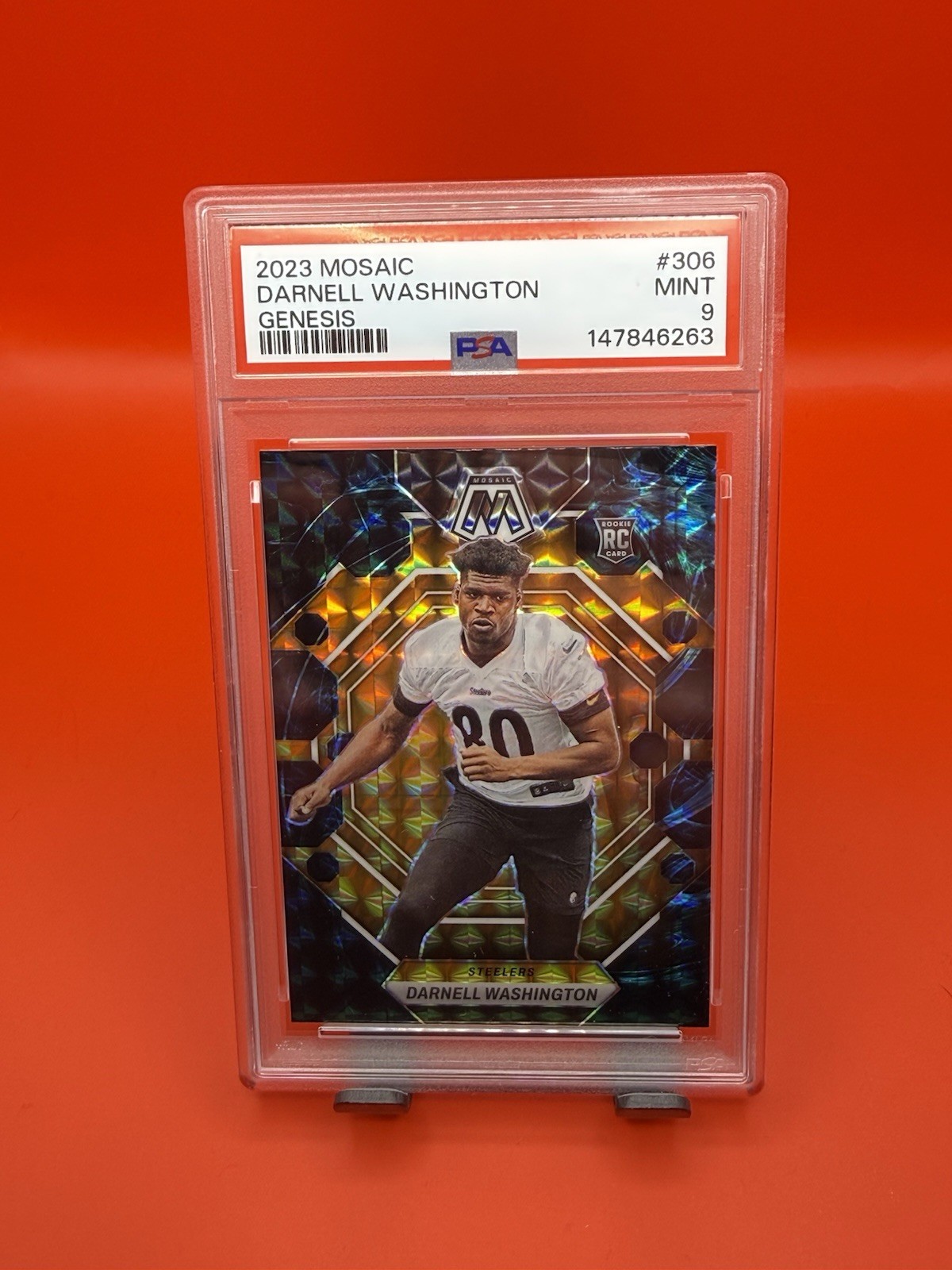Darnell Washington Panini Mosaic #306 Genesis