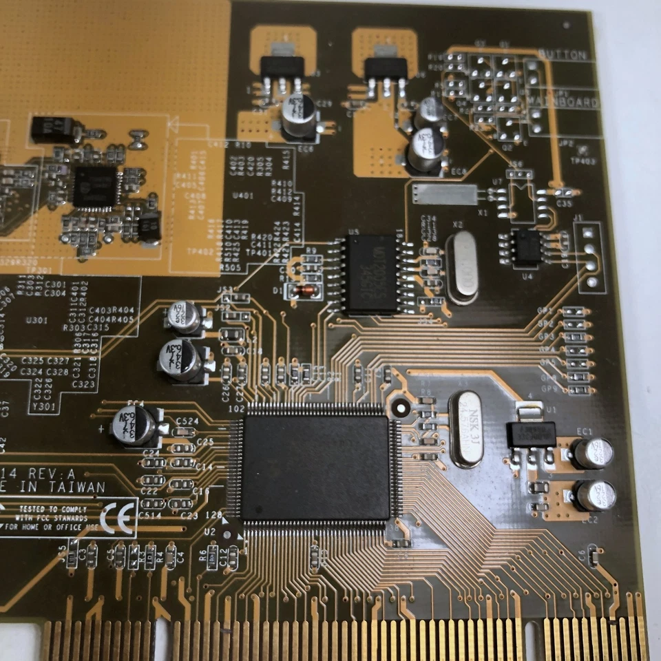 LifeView FlyTV Platinum PCI TV Tuner Card Phillips SAA7135 Chip LR214 Rev A - Image 4 of 4