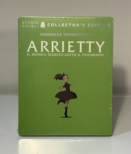 ARRIETTY  Steelbook di Hayao Miyazaki - BLU-RAY + DVD 1° EDIZIONE