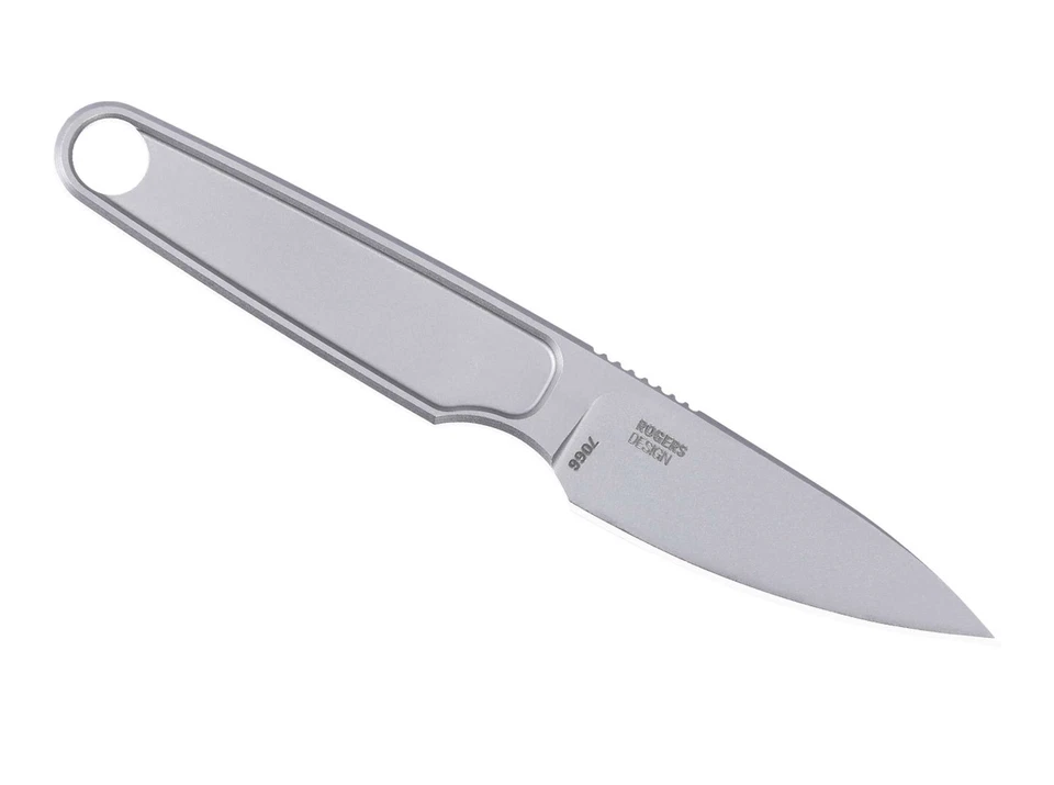 CRKT HangTi Fixed Gray Messer Feststehend Titan Neck Knife Kydex ✔️ 02CR7066 - Bild 2 von 4