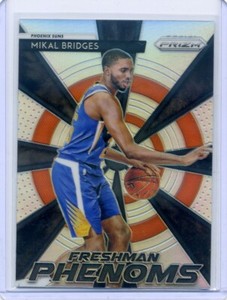 Mikal Bridges 2018-19 Panini Prizm Freshman Phenoms Silver 16 Rookie Insert