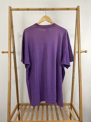 VTG 90s Gradient Sun Faded Pocket Front WIP Work Oversized T-Shirt Size XL - Picture 2 of 8