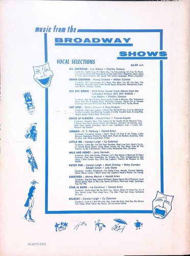 Hello Dolly Songbook Hammond organo Mark Laub Jerry Herman Spinet pre-set - Foto 6 di 6