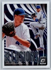 2020 panini donruss optic baseball jacob degrom illusions #1