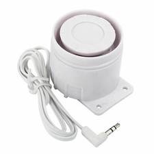 Wired Intruder Burglar Alarm System Internal Extension Speaker Siren Sounder 12V