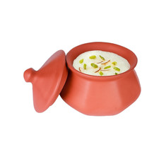 Handmade Clay Pahel Unglazed Terracotta Curd Pot with Lid – Available in 3 Sizes