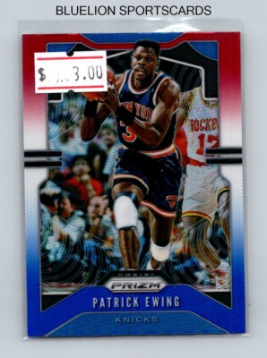 2019-20 Panini Prizm - Patrick Ewing #13 Red White & Blue Prizm