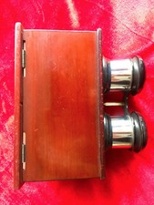 Antique Vintage Stereoscope Wood Viewer - Good Condition