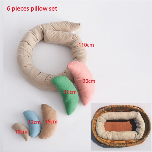 25 Models Newborn Baby Photography Prop Crescent Posing Pillow Basket Filler New - Picture 19 of 43