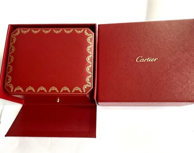 Cartier スクエアプレート ブラックパンサー 箱付 Cartier Box Jewelry Or Small Watch Authentic | eBay