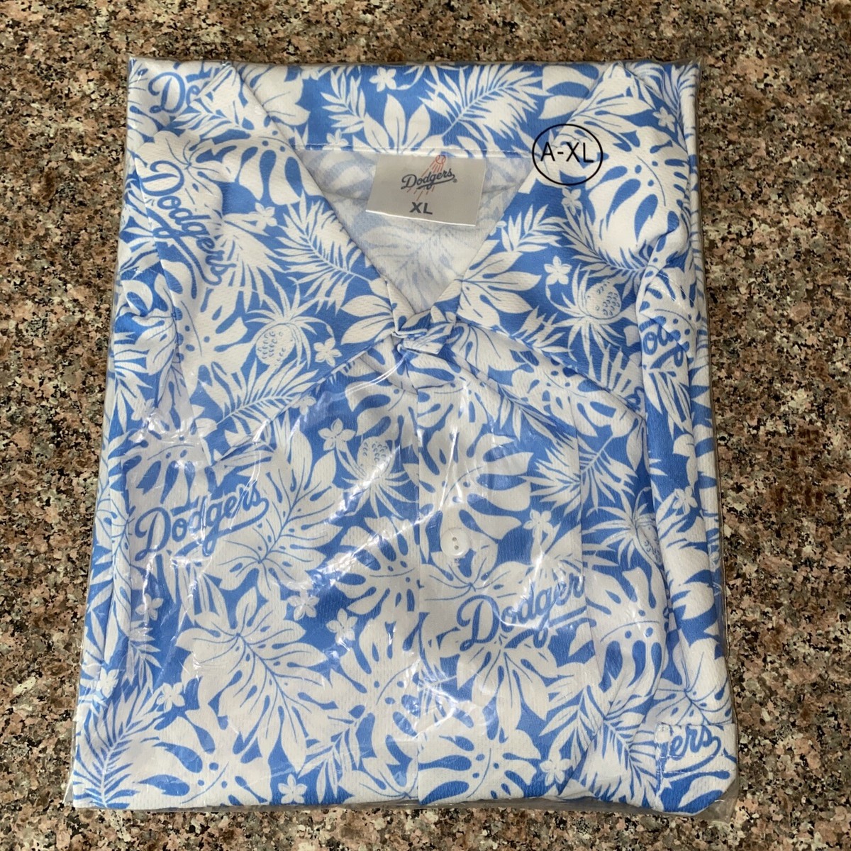 Los Angeles Dodgers Luau Night Hawaiian Shirt SGA 7/5 Size