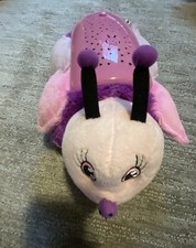 Pillow Pets Dream Lites 12" Pink Butterfly Purple With Projection lights Works