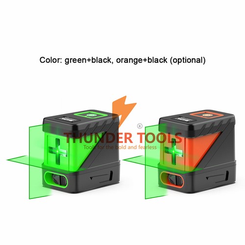 Thunder Tools Portable High Brightness 2 Green Lines Laser Level Vertical Horizo - Picture 20 of 73