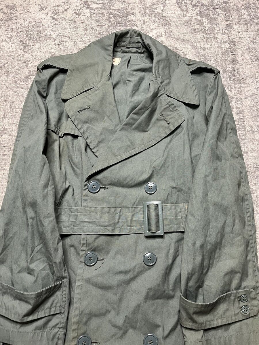 Vintage 1970s US ARMY Green Trenchcoat Raincoat Size 40S | eBay Vintage 1970s US ARMY Green Trenchcoat Raincoat Size 40S | eBay