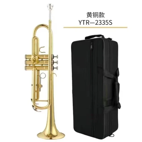 Tromba Yamaha YTR-2335/4335/8335GS con custodia rigida bellissima - Foto 10 di 35