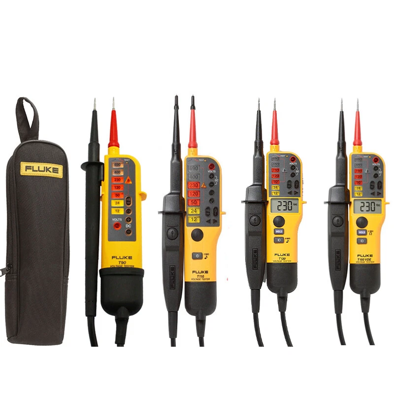 FLUKE T150 AUDIBLE Voltage and Continuity Tester T150 LCD and LED