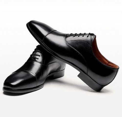 Low Heels Oxfords Cap Toe Dress Shoes 