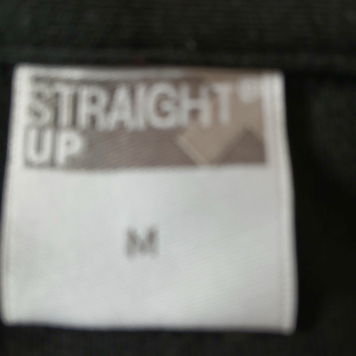 Langarmpoloshirt für Herren in Gr. M, von Straight Up schwarz - Bild 2 von 3