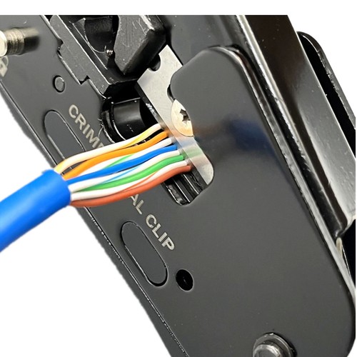 Network Cable Multifunction Crimp Tools RJ45 Multiple Use Plier Cat7/Cat6/Cat5 - Afbeelding 8 van 11