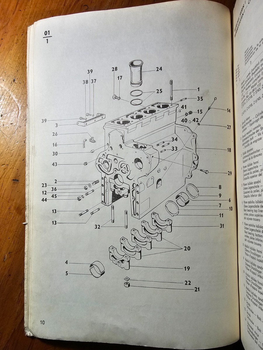 Zetor 5711 5718 5745 5748 6711 6718 6745 6748 Tractor Parts