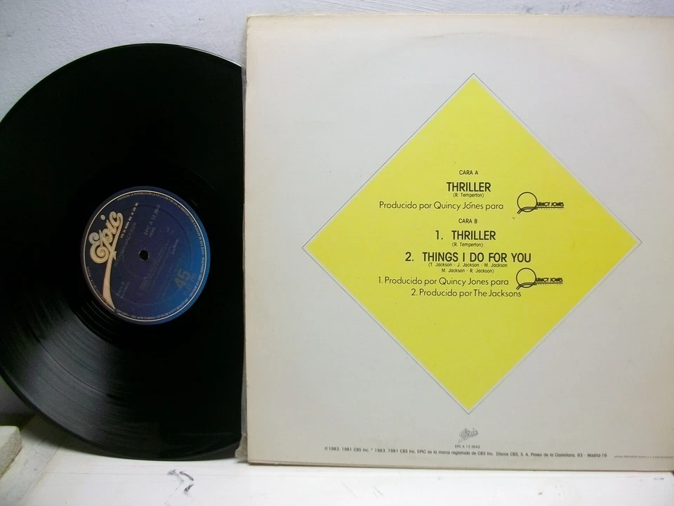 Michael Jackson Thriller · Lp, foto 2 de 2