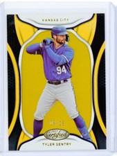 2023 Panini Chronicles Certified TYLER GENTRY GOLD RC Rookie Parallel 8/25