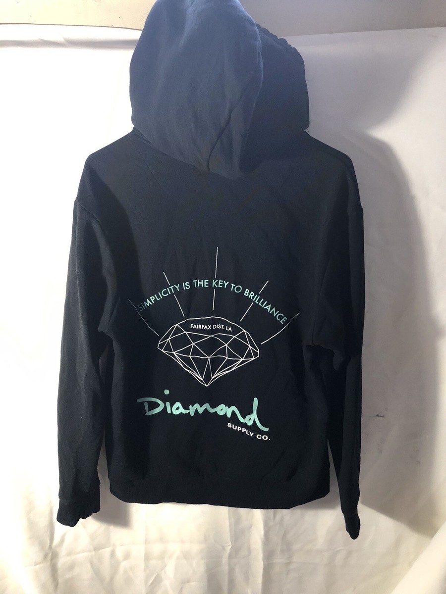 Diamond Supply Co X Thread Beast Mens Graphic Logo Black Diamond Supply Co X Thread Beast Mens Graphic Logo Black
